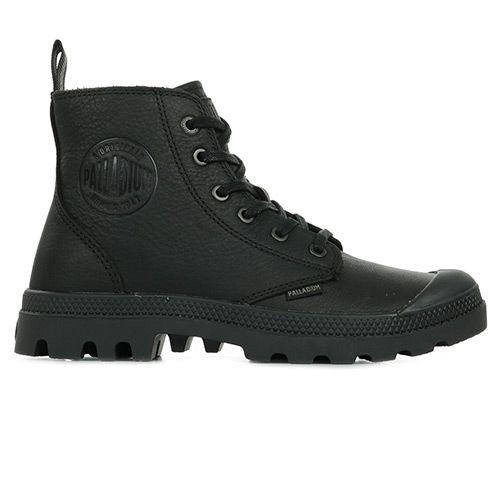 Palladium Pampa Zip Leather Ess - Noir - 36