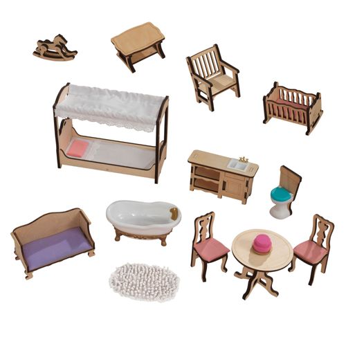 Kidkraft Maison De Poupées Charlotte Avec Ez Kraft Assembly