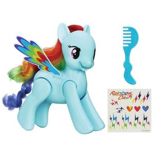 My Little Pony Rainbow Dash Saute Et Vole