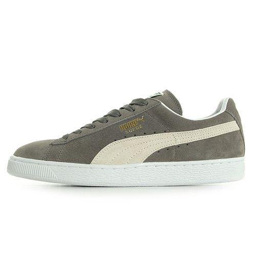 Puma Suede Classic Steeple Gray White Gris