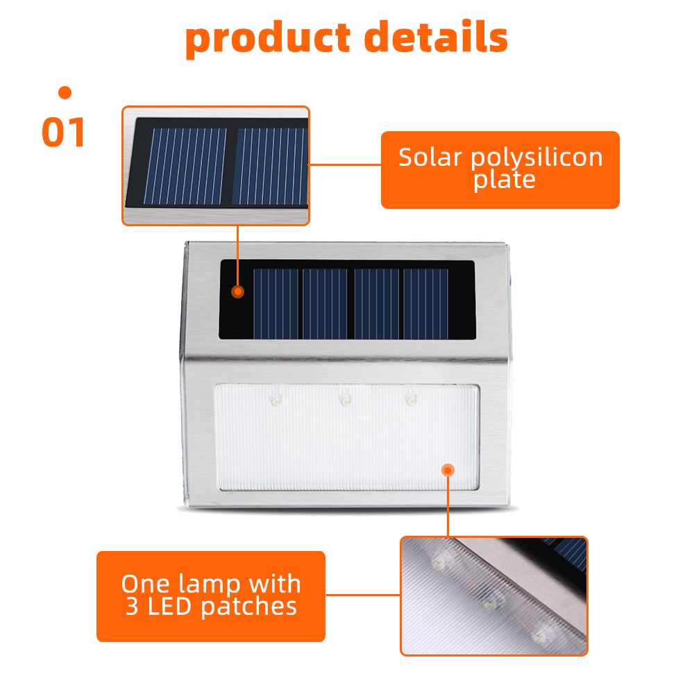 Applique Murale Solaire Moderne Avec Capteur Intelligent, Im... - 2