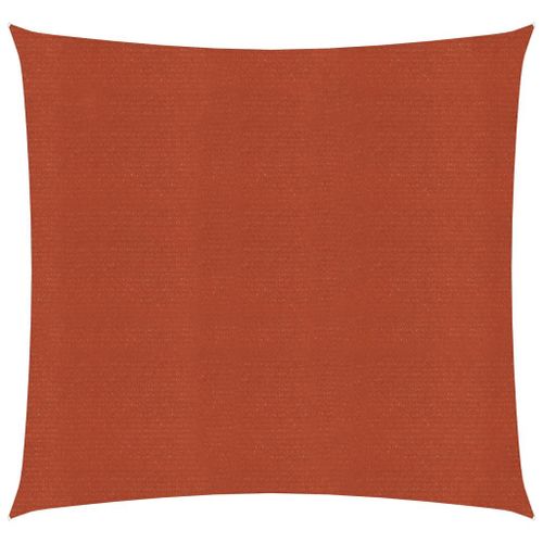 Vidaxl Voile D'ombrage 160 G/M² Terre Cuite 5x5 M Pehd