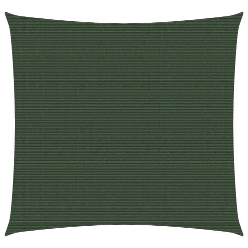 Vidaxl Voile D'ombrage 160 G/M² Vert Foncé 3x3 M Pehd