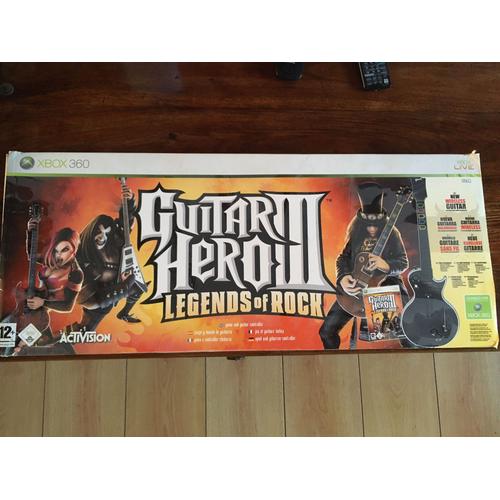 Guitare Sans Fil Guitar Hero 3 Pour Xbox 360
