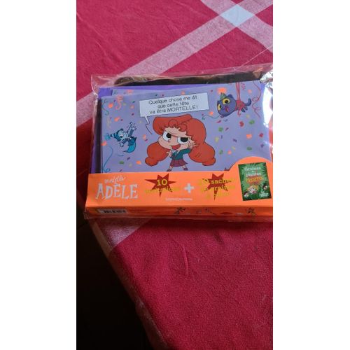 Mortelle Adele 10 Invitations Et Sachets De Graines A Offrir