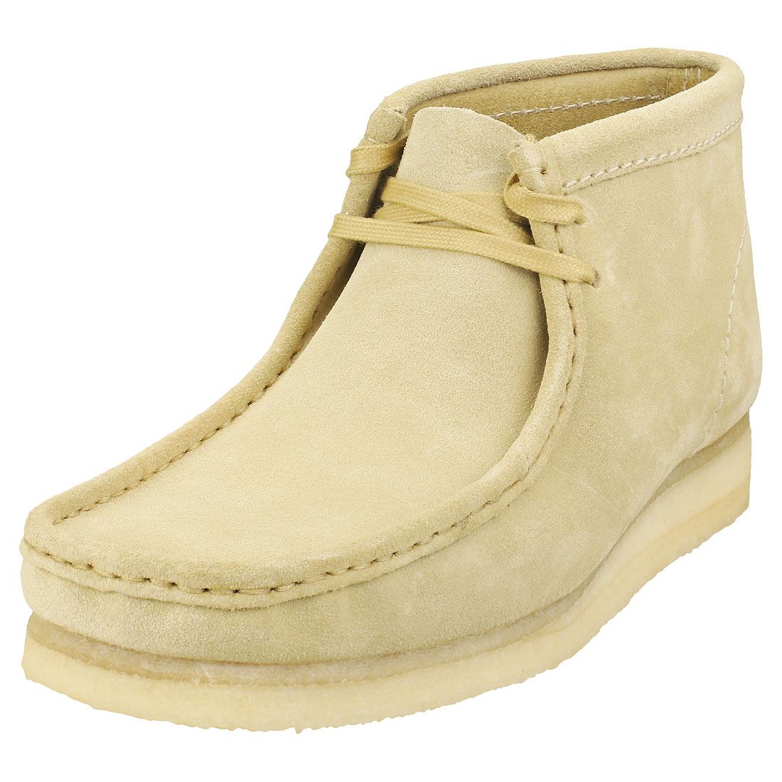 Bottes Clarks Originals Wallabee Boot Wallabee Maple Jaune | Rakuten