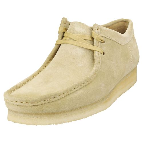 Clarks Wallabee Blanc