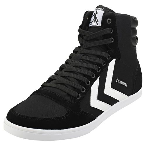 Hummel Slimmer Stadil High Homme Baskets Decontractee Noir Blanc