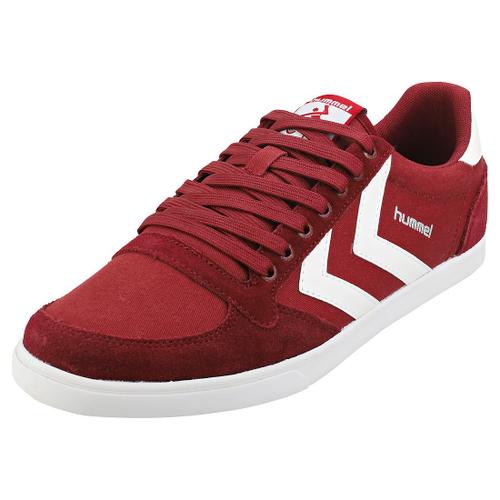 Hummel Slimmer Stadil Low Baskets Decontractee Bourgogne Rouge