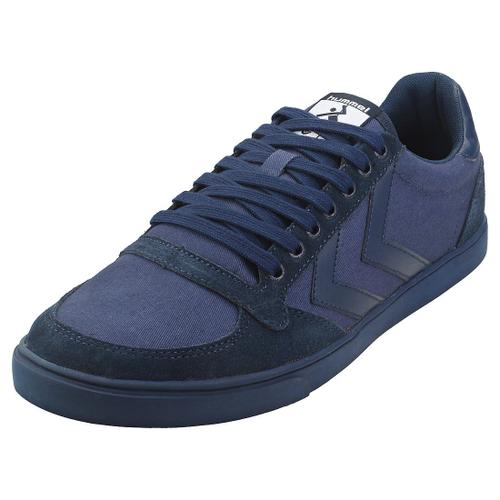 Hummel Slimmer Stadil Tonal Low Baskets Decontractee Dress Blue Bleu