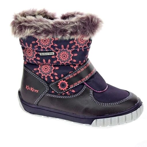 Kickers Simone 14 Bottine Fille Violet - 22 | Rakuten