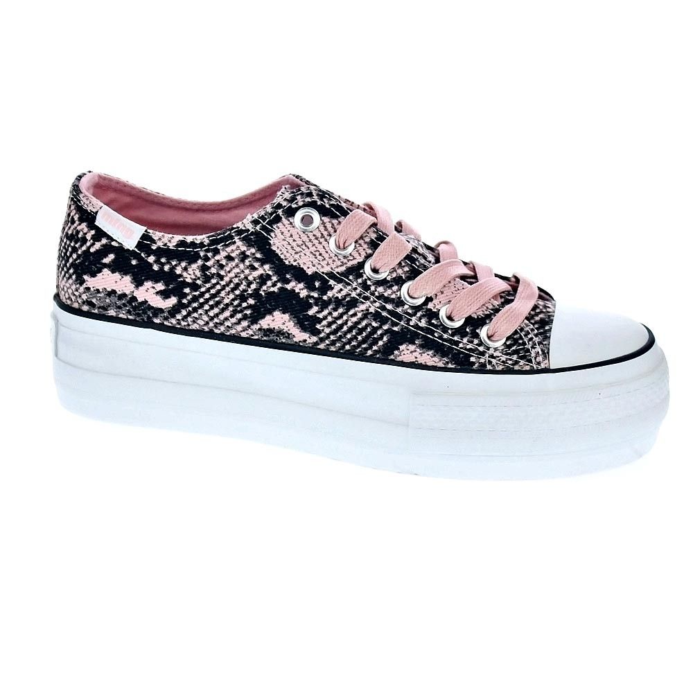 Basket mustang femme rose online