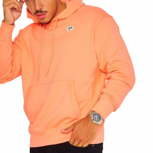 Sweat Puma Little Logo Homme Orange