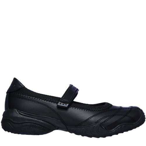 Skechers Pout Chaussures De Sport Baskets Fille Noir