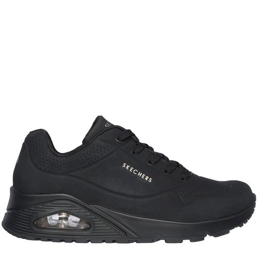 Skechers Uno Stand On Air Chaussures De Sport Baskets Basses Respirant Femmes - Noir - 37