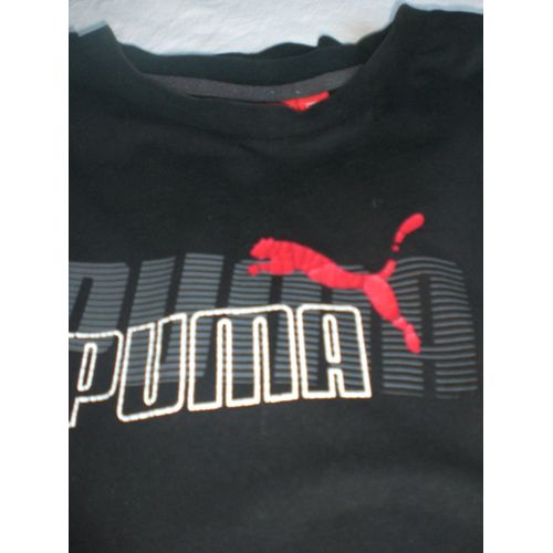 T Shirt Puma Noir 10 Ans