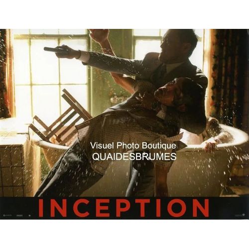 Inception: Photo D'exploitation Cinématographique - Format 21x27.5 Cm - De Christopher Nolan Avec Leonardo Dicaprio, Marion Cotillard, Joseph Gordon-Levitt, Ellen Page, Tom Hardy, Michael Caine - 2010