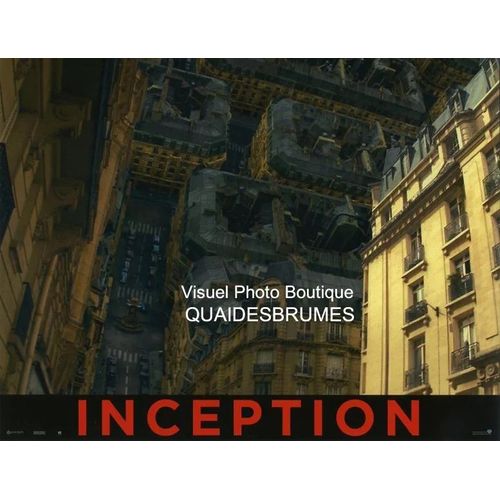 Inception: Photo D'exploitation Cinématographique - Format 21x27.5 Cm - De Christopher Nolan Avec Leonardo Dicaprio, Marion Cotillard, Joseph Gordon-Levitt, Ellen Page, Tom Hardy, Michael Caine - 2010