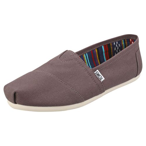 Toms Classic Femme Chaussures Sans Lacets Gris
