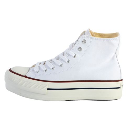 Tribu Doble Botin Lona Femme Victoria 1061101 Blanc