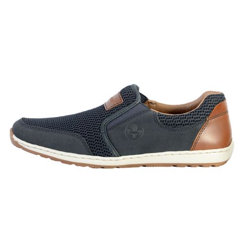 Mocassin Rieker Namur Bleu