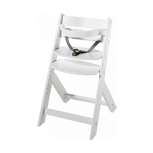 Chaise Haute Htre Massif Blanc Domino