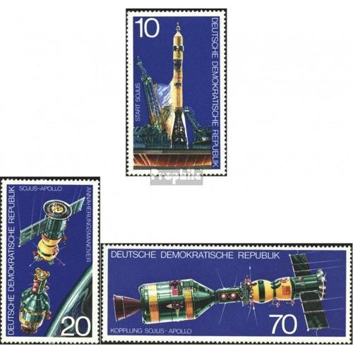 Ddr 2083-2085 (Édition Complète) Neuf 1975 Soyouz-Apollo