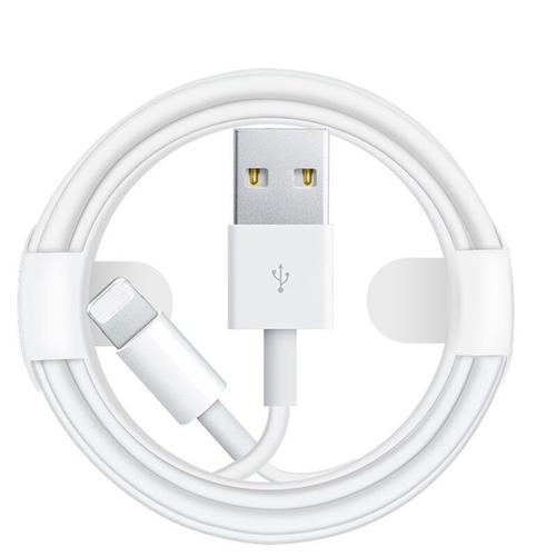 Câble Usb Apple d'origine pour câble iPhone Apple 11 12 Pro Max Xs Xr X SE 8  7 6 6s Plus ipad air Mini 4 câble de charge rapide pour chargeur iPhone -  White - 21SJX0427C10249