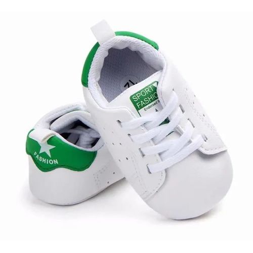 Chaussure Bébé Fille Garçon Souple Baskets Bébé Semelle Souple Pour Bébé  Premier Pas en Cuir Synthétique