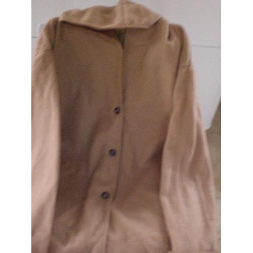 Veste Polaire Avec Capuche Damart Camel Taille L