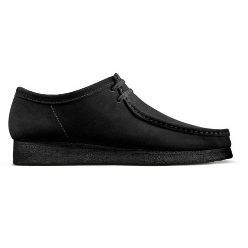 Clarks wallabee cheap cuir noir