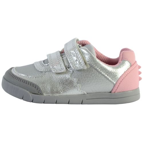 Basket Clarks Enfant Rex Quest T Argenté