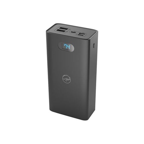 Mobility Lab - Banque D'alimentation - 30000 Mah - 2 A - Fast Charge - 2 Connecteurs De Sortie (2 X Usb) - Noir