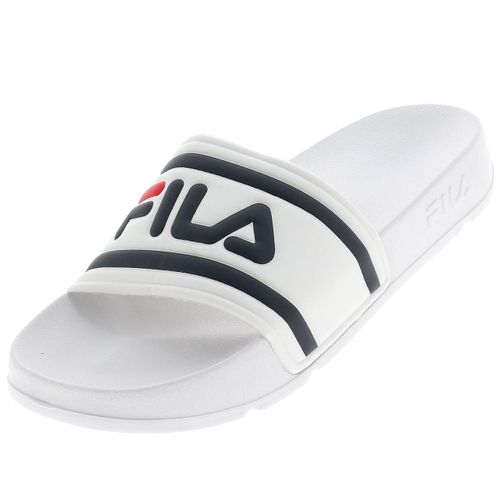 Claquettes Mules Fila Morray White W Et J 56931 Blanc