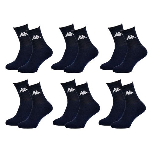 Chaussettes Homme Kappa Modèle Tennis -Assortiment Modèles Photos Selon Arrivages- Pack De 6 Paires Tennis Kappa Marine