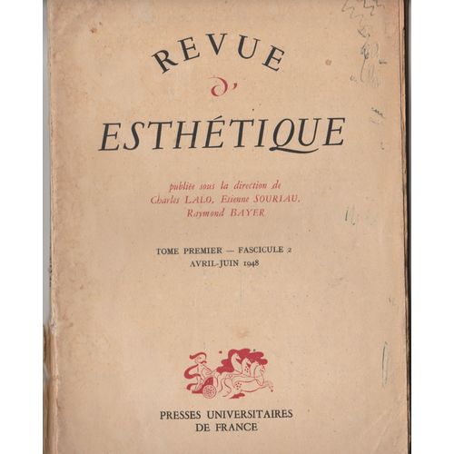 Charles Lalo , Etienne Souriau, Raymond Bayer, Pius Servien...
