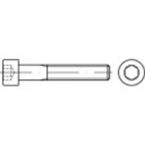 TOOLCRAFT TO-5371959 Vis cylindrique M3 14 mm 6 pans intérieurs ISO 4762 acier inoxydable A2 100 pc(s)