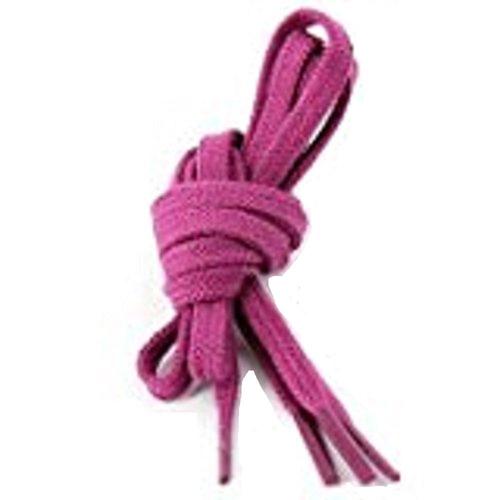 Lacets Chaussures De Sport Plats Et Larges 120 X 0.8 Cm - (Purple Rose)