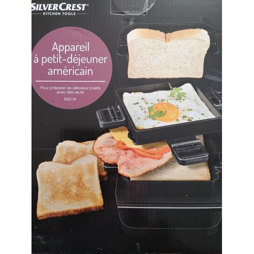 Appareil à petit déjeuner Américain SilverCrest - 850 W