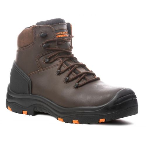 Chaussures De Sécurité Montantes Coverguard Topaz S3 Src Hro 100% Sans Métal Marron