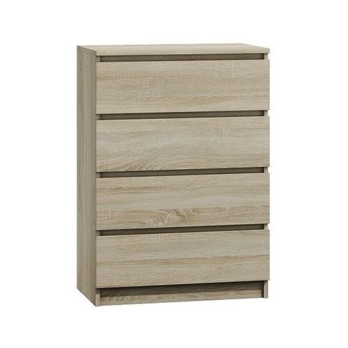 Commode Moderne Avec 4 Tiroirs Malwa M4 - Sonoma