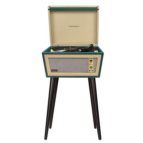 Crosley Sterling Dansette platine vinyle avec pieds et Bluetooth - vert