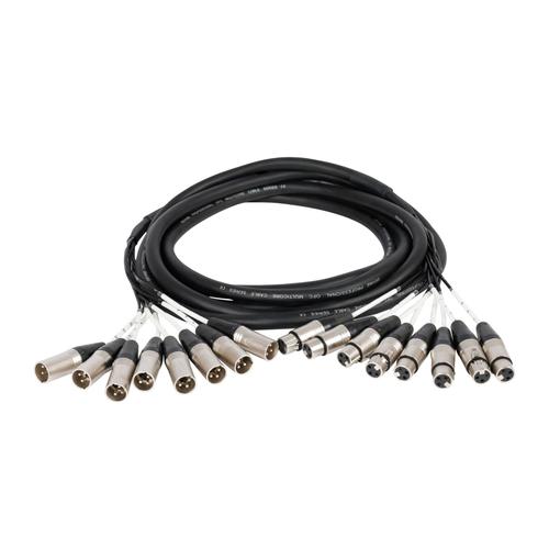 Devine MUL002/5 câble multipaire 8x XLR-f vers 8x XLR-m 5m