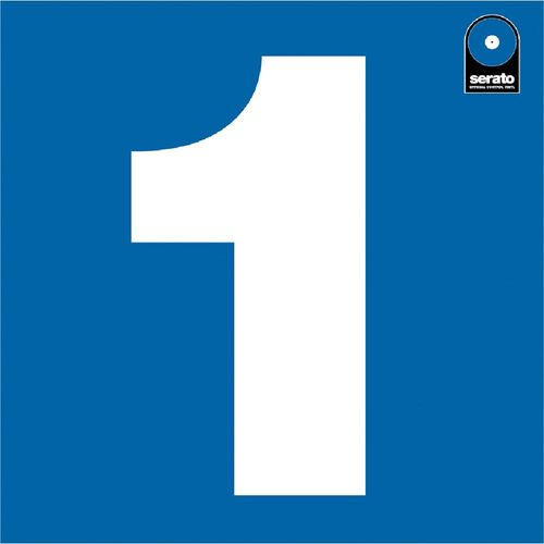 Serato SCV-PS-BLU-SG Standard Colors 12" Single Blue vinyle de contrôle bleu