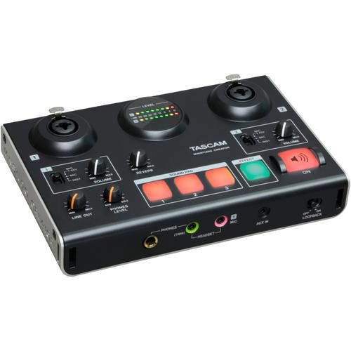 Tascam MiNiSTUDIO Creator US-42B interface audio pour le broadcasting