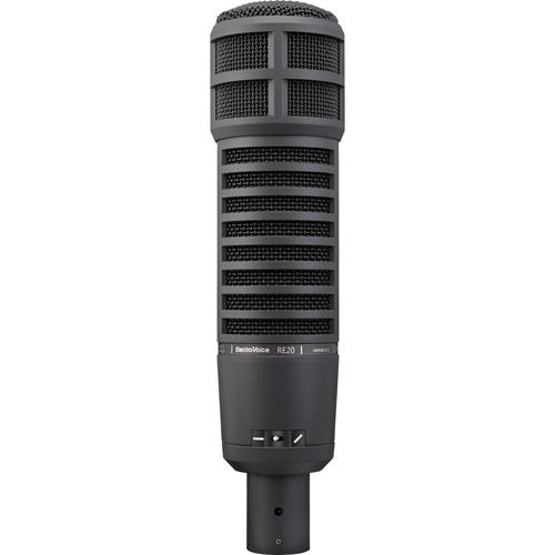 Electro-Voice RE20-BLACK micro dynamique pour chant et instruments