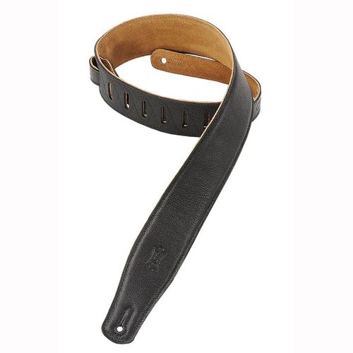Levys Leathers M26gf-Blk Sangle De Guitare En Cuir Rembourr?E, Noir