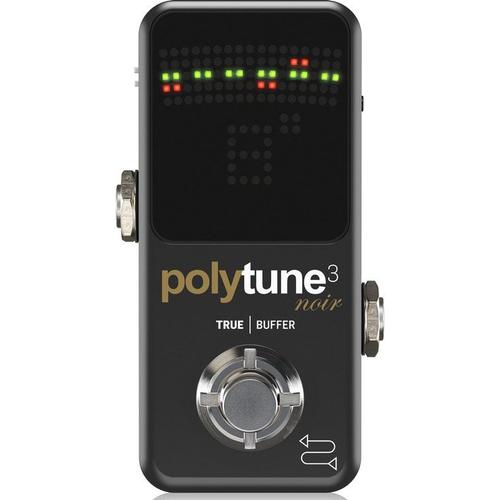 Tc Electronic Polytune 3 Noir Accordeur Polyphonique Avec Buffer