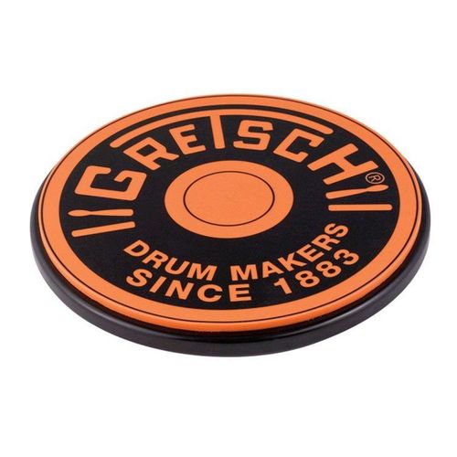 Gretsch Drums Grepad6o Round Badge Pad D'entraînement 6 Pouces Orange