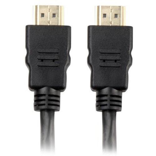 Sharkoon - Câble HDMI avec Ethernet - HDMI mâle pour HDMI mâle - 1 m - noir